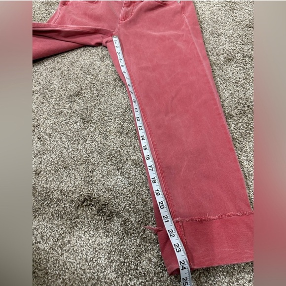 J. Jill Authentic Fit Pink Cropped Denim size 8 - Picture 11 of 12